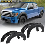 Fit Ford F150 2009-2014 Offroad Pocket Rivet Style Black Wheel Fender Flares. Fixed Price $97.50.