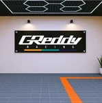 Greddy Racing Flag Banner 71X24 Garage Outdoor Jdm Wall Tapestry. Fixed Price $26.99.