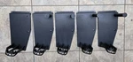 (4) Fly Racing Motorcycle Cowboy Boot Wall Display For Retail Store. Fixed Price $37.55.