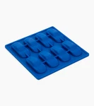 Genuine Porsche Crest Ice Cube Tray Blue WAP0500500TEWF. Fixed Price $34.99.