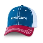 Kenworth Motors Trucks Tri-color Red, White & Blue Mesh Cap/hat. Fixed Price $22.99.