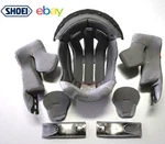 Shoei 4512048383558 Gt-air Full Interior Set Xl Helmet Liner Center Cheek Pads. Fixed Price $141.50.