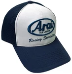 Genuine Arai Logo Helmets White/navy -mesh Back- 3D Embroidered Hat Cap 12-1599. Fixed Price $27.95.