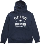 Fasthouse Paragon Mens Pullover Hoody Navy Blue. Fixed Price $62.00.