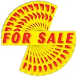 Versa Tags 12PACK Of For Sale Stickers Car Lot Windshield Slogan Decals. Fixed Price $11.49.