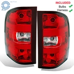 Pair Tail Lights For Chevy Silverado 1500 2500 Hd 2007-2013 Rear Brake Lamps L+r. Fixed Price $44.84.