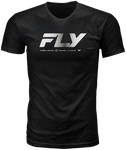 Fly Racing 354-0406S Worldwide Black T-shirt Comfortable Crew Neck Fits. Fixed Price $39.70.