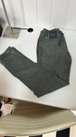Nolan Flat Front Drawstring Waist Pant With Cuffs, Color Olive Green. 33/36. Fixed Price $59.99.