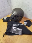 Biltwell Gringo Motorycle Helmet Flat Chocolate Brown Medium Full Face Shield.. Fixed Price $175.00.