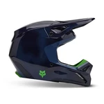Fox Racing Youth V1 Dirt Bike Helmet, Navy Taunt, Small 32018-007-YS. Fixed Price $219.95.