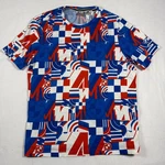 Puma Bmw Motorsport Collab Shirt Mens Xl Blue Red White Aop Racing Graphic Tee. Fixed Price $21.99.