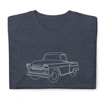 Softstyle T-shirt For Chevrolet Chevy Apache Truck Car Owners Birthday Gift. Fixed Price $19.99.