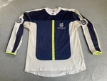 Husqvarna Authentic Origin Mx Offroad / Motor Cross Jersey Blue White Adult Xl. Fixed Price $24.99.