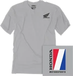 Factory Effex Honda Motorsports T-shirt Medium Grey 25-87302. Fixed Price $39.99.