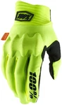 100 Percent Cognito Fluorescent Yellow/black Full Finger Men's Small Gloves. Fixed Price $37.40.