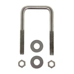 C.e. Smith Zinc U-bolt 7/16"-14 X 3-1/8" 3" W/washers & Nuts Square 15252.... Fixed Price $17.03.