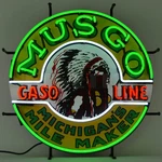 - Musgo Gasoline Neon Sign Car Gameroon Light Mancave Garage Wall Art. Fixed Price $459.99.