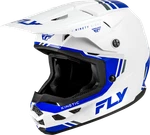 Fly Racing Kinetic Verdict Helmet White/blue/grey Fits Sm - Dot & Ece. Fixed Price $169.95.