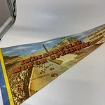 Vintage 1970S Indianapolis Motor Speedway Souvenir Pennant. Fixed Price $28.87.