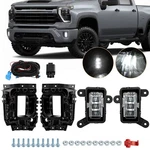 For 2024-2025 Chevy Silverado 2500HD 3500HD Led Fog Lights Bumper Lamps W/switch. Fixed Price $265.27.