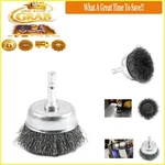 Forney 72729 Wire Cup Brush Coarse Crimped 2-INCH Steel Rust Paint Removal. Fixed Price $13.79.