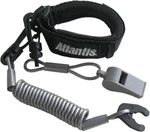 Atlantis Pwc Pro Floating Lanyard With Whistle A7459PFW Black. Fixed Price $37.95.