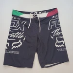 Fox Racing Board Shorts Mens 36 Black Moto-x Throttle Team Swim Trunks. Fixed Price $22.00.