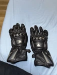 Dainese Steel Pro Leather Motorcycle Gloves Black Large. Fixed Price $220.00.