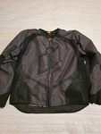 Icon Overlord Textile Motorcycle Jacket 2XL D3O Armor Full Liner Black Gray. Fixed Price $119.99.