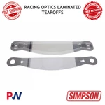 Simpson Racing Optics Laminated Tearoffs 2MM #10209C. Fixed Price $73.14.