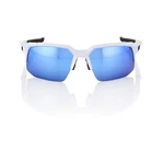 Open Box 100% Adult Speedcoupe Sunglasses White/hiper Blue Lens. Fixed Price $123.75.