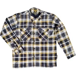 Scorpionexo Covert Flannel Riding Shirt White/yellow Xl 13803-6. Fixed Price $82.05.