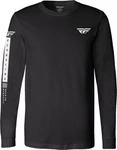 Fly Racing Tribe Long Sleeve Tee Black Adult Small 352-4161S. Fixed Price $26.99.