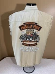 Original American Pride Usa Made Ocean City Md 2016 Bike Week Sided Tee Size. Fixed Price $16.00.