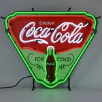 Neonetics 5CCICE Drink 'coca Cola' Cold Shield 29"X24" Sign. Fixed Price $419.99.