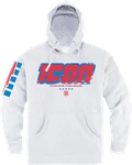 Icon Intercept 84* Hoodie White 2XL 3050-6942. Fixed Price $65.00.