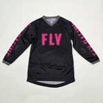 Fly Racing Youth F-16 Jersey Size Large Yl Black Pink Long Sleeve Moto Shirt. Fixed Price $12.00.