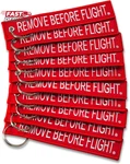 Apex Imports Aixepa 10X Remove Before Flight Red/white Key Chain 5.5" 1" (10. Fixed Price $33.78.