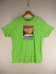 Gildan T-shirt Mens Xl Euro Summit Invitational Car Graphic Lime Green Short Tee. Fixed Price $12.00.