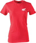 Factory Effex Women's Honda Icon T-shirt Large Red 2487314. Fixed Price $39.99.