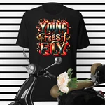 Young Fresh & Fly T-shirts Street Wear Unisex Sport Tee Pro Club Shaka. Fixed Price $28.00.