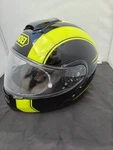 Shoei Neotec Black/yellow Modular Helmet - Dot Certified Xl Discontinued. Fixed Price $250.00.