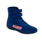 Simpson Safety 28105BL Hightop Racing Shoes 10.5 Blue. Fixed Price $99.95.