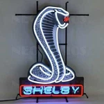 Shelby Cobra Shaped Emblem Sign 5SHLBY Neonetics. Fixed Price $469.99.