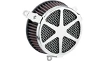 Cobra Air Cleaner Kit Spoke Chrome Motorcycle Street Bike 606-0100-04-SB. Fixed Price $287.95.