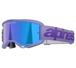 Alpinestars 2025 Goggles Vision Wordmark Purple Mirror Blue Mx Off Road Quad. Fixed Price $73.88.