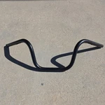 Biltwell 1" Handlebar W/ Tbw Plugs Chumps Black 6005-2017. Fixed Price $150.00.