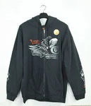 Hot Leathers Black Ghost Eagle Hoodie Size Part Number GMZ4137-2XL. Fixed Price $43.00.