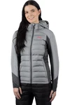 Fxr Phoenix Quilted Womens Zip Up Hoody Gray/charcoal. Fixed Price $134.84.