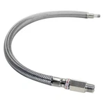 Viair 24" Silver Stainless Steel Braided Swivel Leader Hose Check Valve. Fixed Price $53.75.